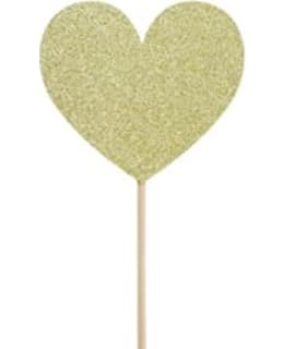 CUPCAKE TOPPERS SWEET LOVE - HEARTS Main Image