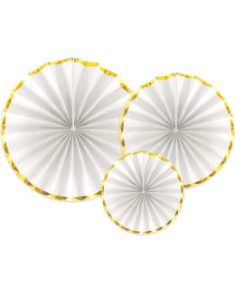 VALKOINEN 3KPL PAPERIVIUHKAKORISTE Main Image