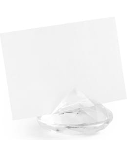 JÄTTITIMANTTI LÄPINÄKYVÄ PAIKKAKORTTIPI. Main Image