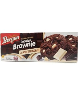 Bergen 126g brownie-valkosuklaakeksi Main Image