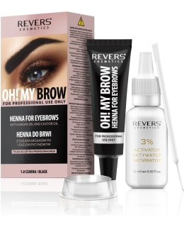 REVERS MUSTA 15ML+15ML KULMAKARVAVÄRI Main Image