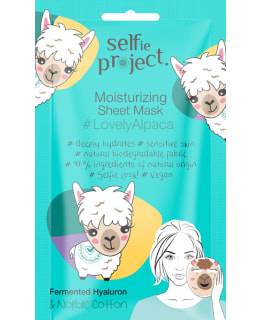 SELFIE PROJECT LOVELY ALPACA KASVONAAMIO Main Image