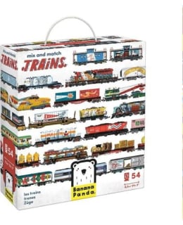 BANANA PANDA YHDISTELTÄVÄT JUNA-PALAPELI Main Image