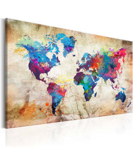 ARTGEIST MAP: URBAN STYLE 120X80 TAULU Main Image