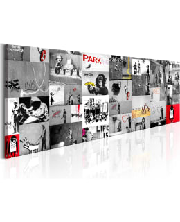 ARTGEIST STREET ART: BANKSY 150X50 TAULU Main Image