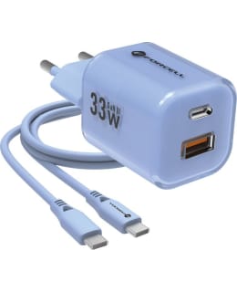 FORCELL GAN3 USB-C/A 33W SINI. LATURI+1M Main Image