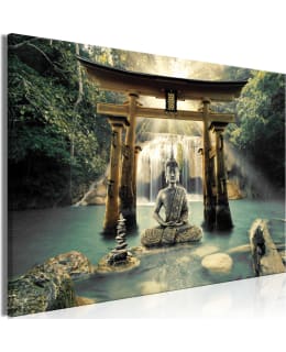 ARTGEIST BUDDHA SMILE WIDE 120X80 TAULU Main Image