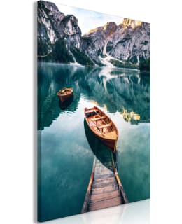 ARTGEIST BOATS IN DOLOMITES 40X60 TAULU Main Image