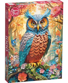 CHERRYPAZZI QUILLED OWL 1000P PALAPELI Main Image