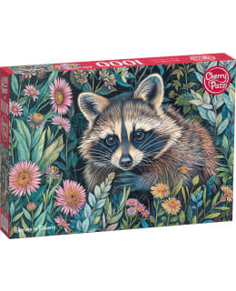 CHERRYPAZZI RACCOON IN FLOWERS 1000P Main Image