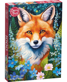 CHERRYPAZZI RED FOX IN FLOWERS 1000P Main Image