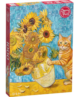 CHERRYPAZZI CAT & ART 1000P PALAPELI Main Image