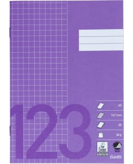 BANTEX A5 TUMMAN LILA KOULUVIHKO Main Image