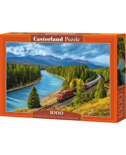 Castorland Canadian Pacific Railway in Banff National Park 1000p palapeli Main Image