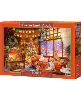 CASTORLAND CHRISTMAS EVENING PETS 1000P Main Image