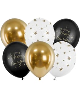 HAPPY NEW YEAR 6KPL 30CM ILMAPALLO Main Image