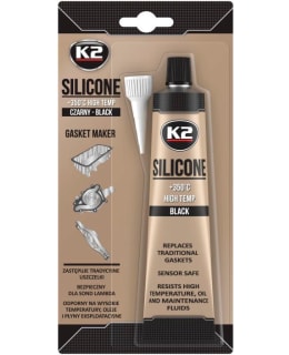 K2 +350C° 85G BLACK SEALANT SILICONE Main Image