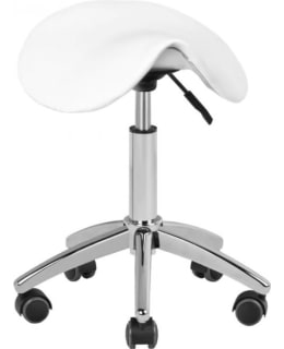 GIOVANNI SADDLE STOOL SLAVA WHITE Main Image