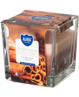 AURA 658647 8X8 CINNAMON SCENTED CANDLE Main Image