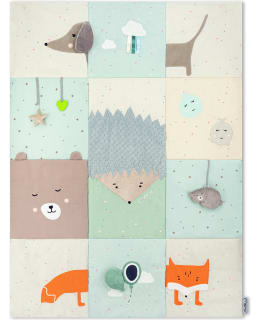 MOMI VOLPI PATCHWORK PLAYMAT Main Image