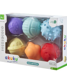 AKUKU PEHMEÄ AISTIPALLOSETTI 6 KPL Main Image