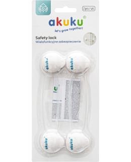 AKUKU VALKOINEN 2 KPL PITKÄ TURVASALPA Main Image