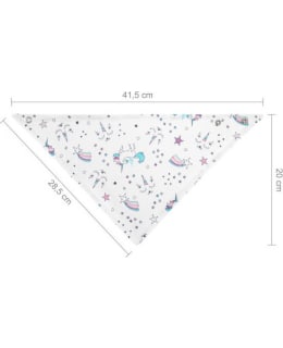 AKUKU YKSISARVINEN PUUVILLAINEN BANDANA Main Image