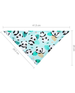 AKUKU PANDAT PUUVILLAINEN BANDANA Main Image