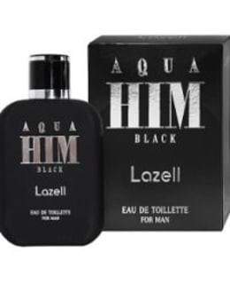 LAZELL AQUA HIM BLACK FOR MEN 100 ML EDP Main Image