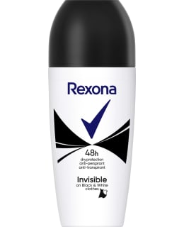 REXONA INVISIBLE B&W 50ML AP DEO ROLL-ON Main Image