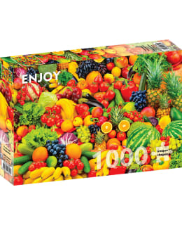 FRUITS AND VEGETABLES 1000P PALAPELI Main Image
