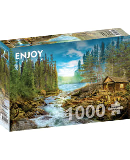 ENJOY A LOG CABIN BY THE RAPIDS 1000P Main Image