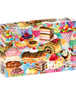 ENJOY SWEET TREATS 1000P PALAPELI Main Image