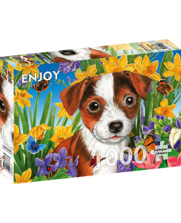 ENJOY PUPPY GARDEN 1000P PALAPELI Main Image