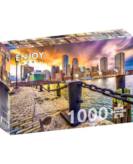 ENJOY BOSTON HARBOR AT DUSK, USA 1000P Main Image