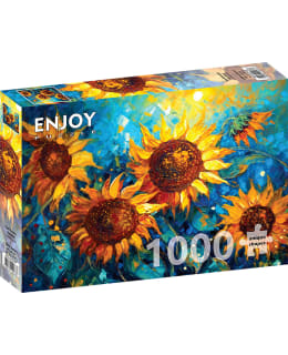 ENJOY SUNFLOWERS REUNION 1000P PALAPELI Main Image