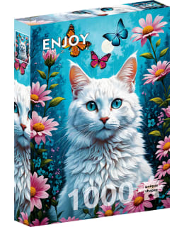 ENJOY WHITE CAT 1000P PALAPELI Main Image