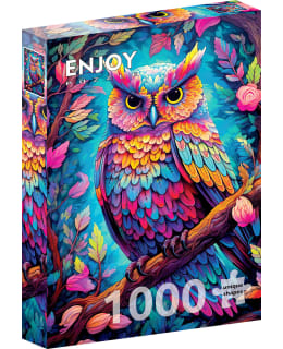 ENJOY DAZZLING OWL 1000P PALAPELI Main Image