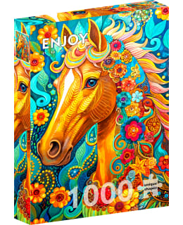 ENJOY BLOOMING MANE 1000P PALAPELI Main Image