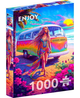 ENJOY HIPPIE AT HEART 1000P PALAPELI Main Image