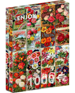 ENJOY VINTAGE FLOWER SEED CATALOG 1000P Main Image