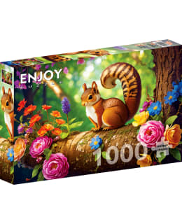 ENJOY BLOSSOM SQUIRREL 1000P PALAPELI Main Image