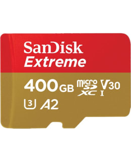 Sandisk Extreme microSDXC 400GB muistikortti + SD adapteri Main Image