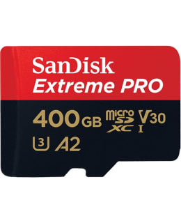 Sandisk Extreme Pro microSDXC 400GB muistikortti + SD adapteri Main Image