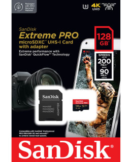 SANDISK EXTREME PRO MICROSDXC 128GB Main Image