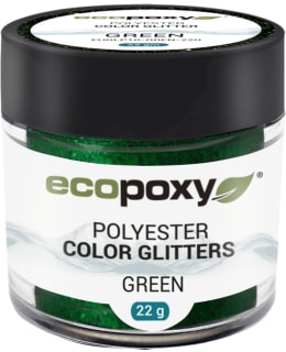 ECOPOXY 22G VIHREÄ VÄRIGLITTERI Main Image