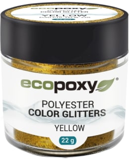 ECOPOXY 22G KELTAINEN VÄRIGLITTERI Main Image