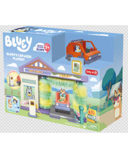 BLUEY CAR WASH PLAYSET AUTOPESULEIKKI Main Image