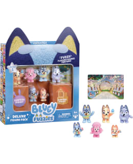 Bluey Fuzzies Fan Favorites 8-pack nukkafiguuri Main Image