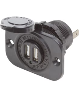 BLUE SEA 2,1A DUAL USB CHARGERS 134-1016 Main Image
